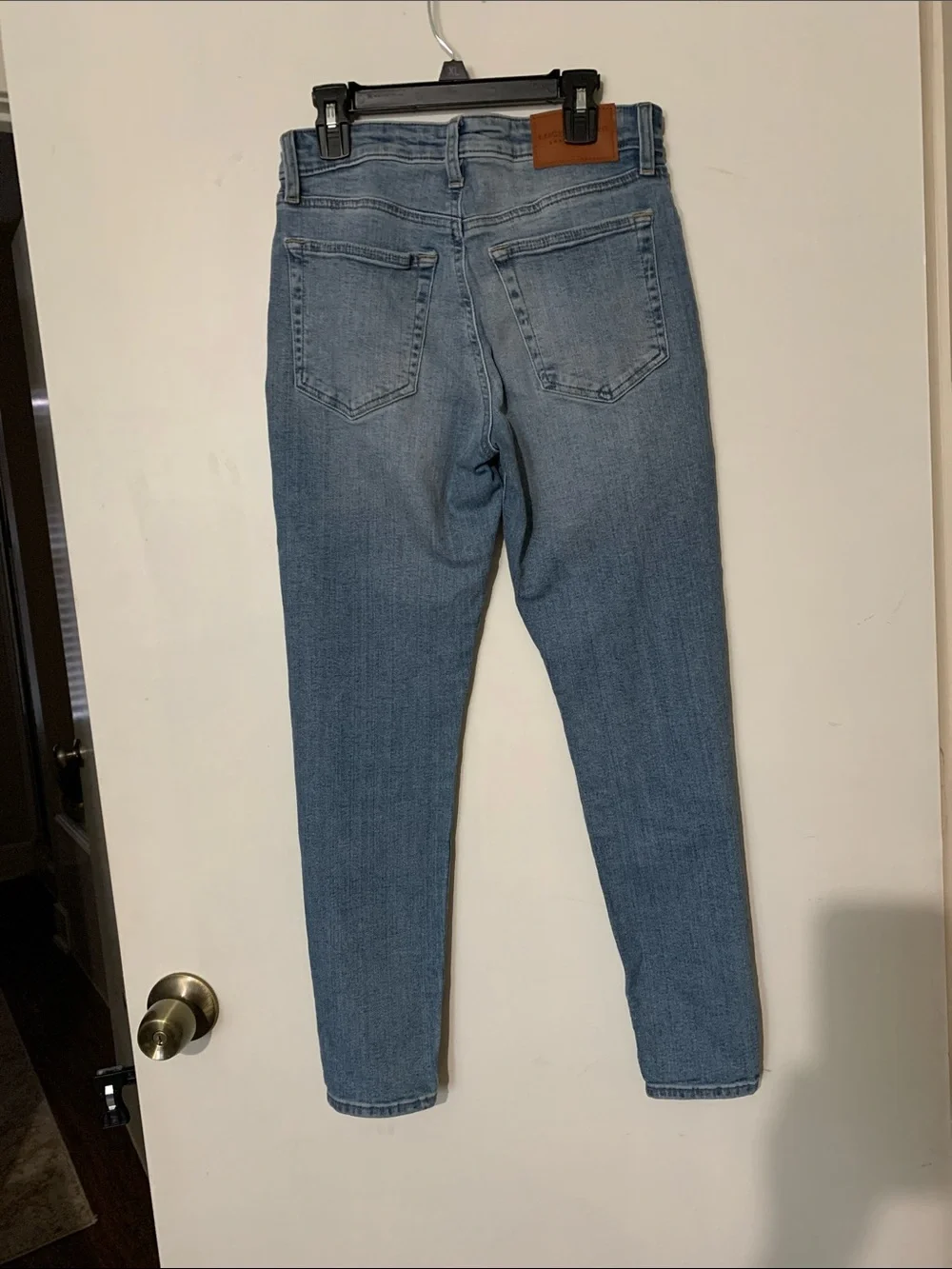 Lucky Brand High-Rise Light Blue Button-Fly Jeans